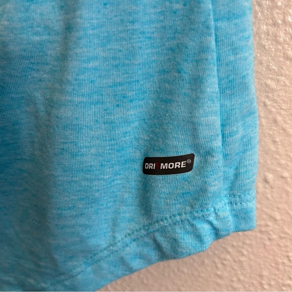 Danskin Light Blue 3/4 Sleeve Athletic Top - Picture 4 of 5